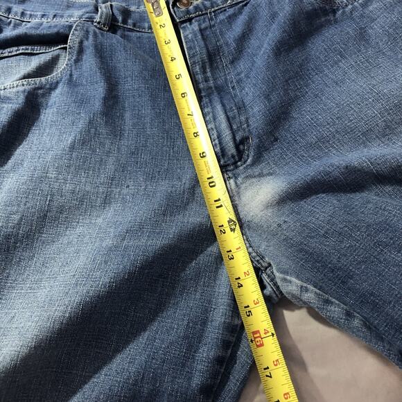 VTG Men’s Fubu Collection Carpenter Jeans 40x34 90s Y2K HipHop Baggy Distressed - Picture 7 of 15